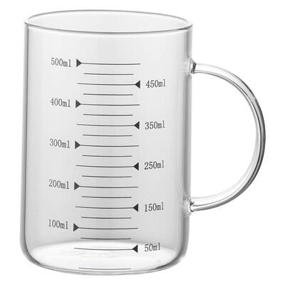 onlycook高硼硅玻璃耐高温水杯