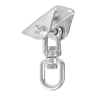 秋千配件不锈钢挂钩旋转承重吊钩吊椅吊床摇篮固定盘阳台玩具挂扣