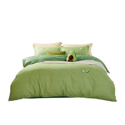 罗莱家纺全棉四件套床单被套被罩春秋纯棉床上宿舍三件套4 新品