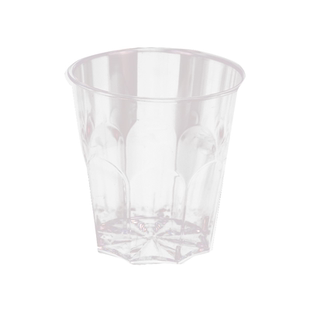 一次性杯子加厚耐高温透明杯家用商用酒店KTV水晶杯啤酒杯白酒杯