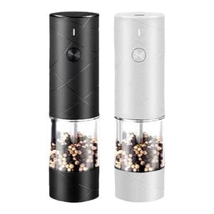 MODOGA电动黑胡椒海盐研磨器usb充电100ML超大容量自动花椒研磨瓶