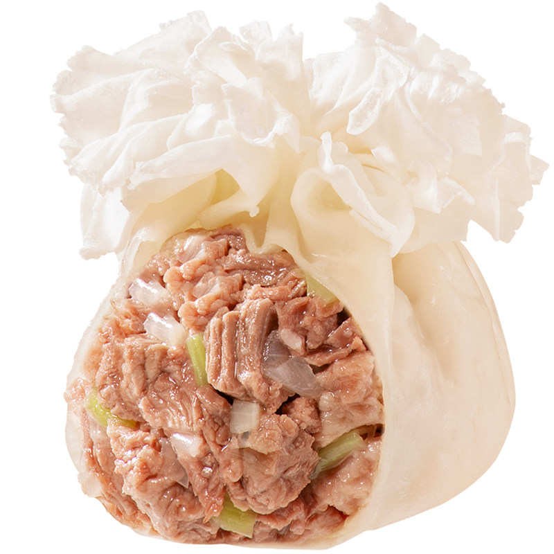 聚腾源内蒙古纸皮牛羊肉纯肉烧麦