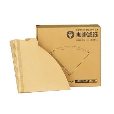 V型手冲原木浆咖啡过滤纸