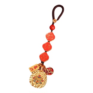 【普陀山官方】2026马年本命年三合六合本命佛钥匙扣平安饰品礼物