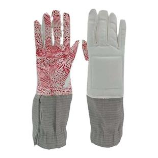 新规佩剑手套成人儿童比赛训练击剑佩剑专用手套防滑颗粒透气耐磨