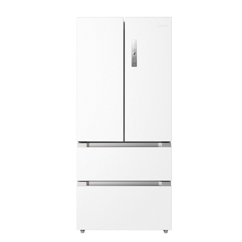 政府补贴15%美的508真香法式多门四门双系统无霜一级家用白色冰箱