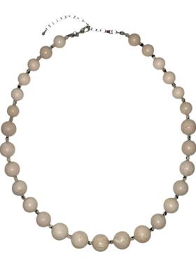 Macadamia米色系度假感手工项链