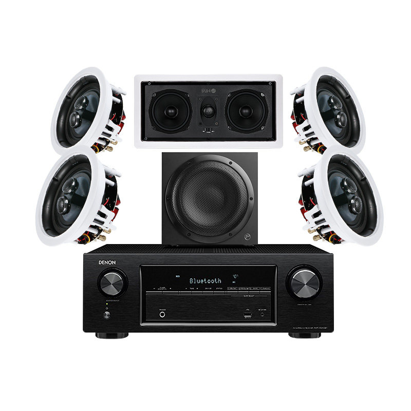 Hivi/惠威 吸顶式家庭影院5.1吊顶音响家用嵌入式音箱K歌喇叭套装