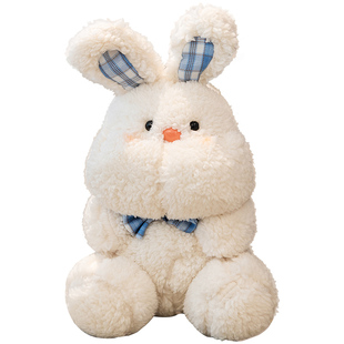 可爱胖乎乎小白兔公仔小老虎玩偶小熊娃娃毛绒玩具超软儿童抱娃娃