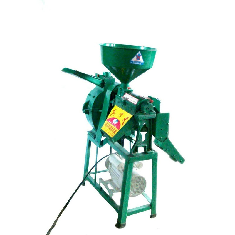 厂家直供家用碾米机出米率高 6NF-7型配机架小型辗米机粉碎机