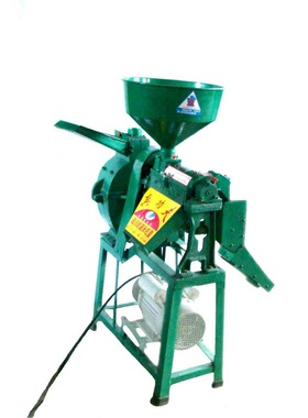 厂家直供家用碾米机出米率高 6NF-7型配机架小型辗米机粉碎机
