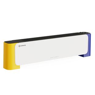 艾美特踢脚线石墨烯语音家用拼色踢脚线取暖器办公室加湿移动地暖