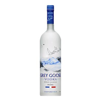 GREY GOOSE/灰雁原味伏特加1000ml法国进口洋酒高端调酒基酒纯饮