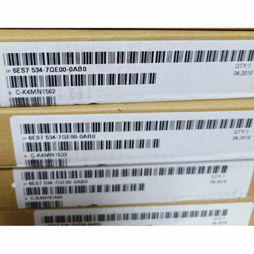 议价全新现货西门子S71500模拟输入输出模块6ES75347QE000AB0