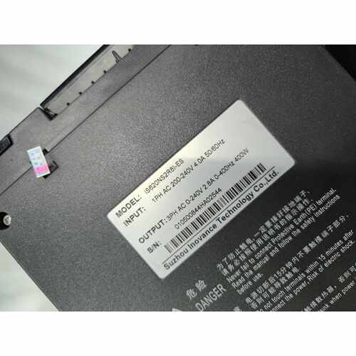 议价汇川400W伺服驱动器，IS620NS2R8I，适用