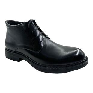 CBANNER千百度短靴男真皮英伦风低帮2024新款A24566347 A24566348