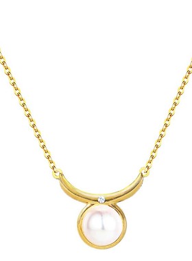 小众原创珍珠镀金情侣礼物生肖牛