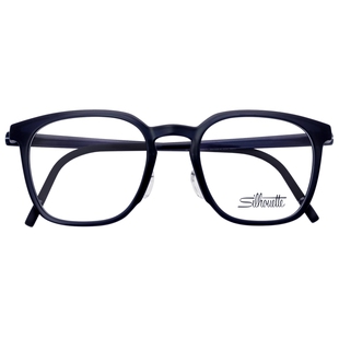 诗乐纯钛超轻无螺丝眼镜框男女款潮流复古全框近视眼镜架SPX2980