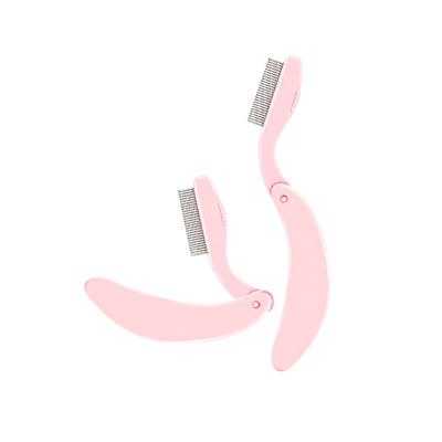 极细头便携可折叠小睫毛梳理刷