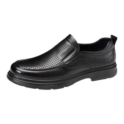 奥康官方正品镂空皮鞋