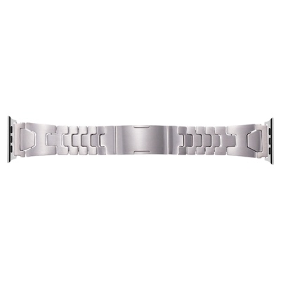 适用苹果手表表带s10新款金属iwatch s11大牌H款AppleWatch9运动智能s8手表不锈钢se男士官方同款XL非原装