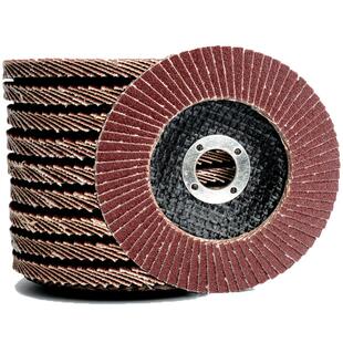 百叶轮 打磨片 100型角磨机百叶片抛光片砂纸不锈钢手磨光机砂纸