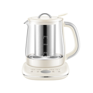 苏泊尔养生壶家用多功能煮茶壶办公室小型电热烧水壶旗舰店24新款