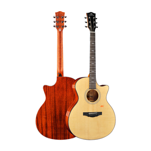 kepma卡普马F1/F0B/F2S木吉他卡马卡农旗舰正品单板民谣吉他电箱