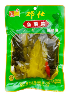 邓仕鱼酸菜爽口开味泡青菜咸菜