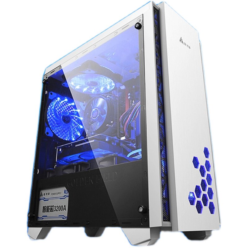 i7/E5八核独显台式电脑主机16G吃鸡游戏办公组装机LOL全套整超i5