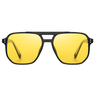 防远光灯夜视镜晚上增亮驾驶镜开车专用高清偏光镜明星网红眼镜潮