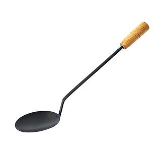 福州福清莆田炸海蛎饼勺工具油饼勺葱油饼勺虾酥不粘勺黑铁款