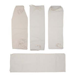 粉碎机专用接料布袋子加厚帆布打米机打粉袋磨面机碾米机布口袋子