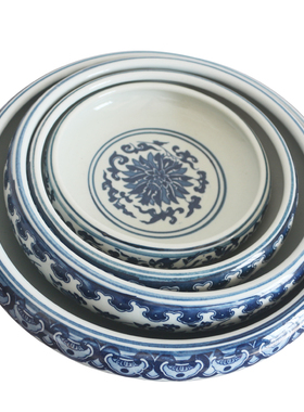 大口径茶几花盆主题餐厅烟灰缸