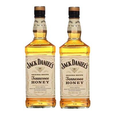 杰克丹尼威士忌蜂蜜味700ml原装进口洋酒可乐桶调酒威士忌