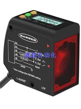 议价LTF24IC2LD美国BANNER邦纳全新原装正品激光测距传感器LTF24I
