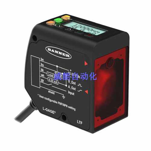议价LTF24KC2LD美国BANNER邦纳全新原装正品激光测距传感器LTF24K