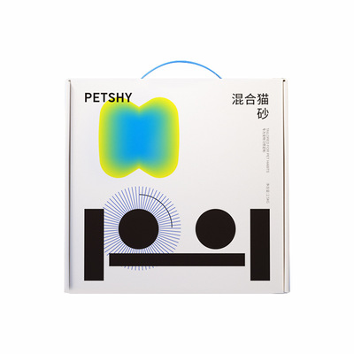 PETSHY百宠千爱混合猫砂五合一超强除臭混合猫砂豆腐膨润土混合砂