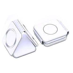 折叠11手机支架无线充电器通用s8三星小米苹果VIVO快充华为OPPO手机耳机手表可同时充三合一无线座充磁吸支架