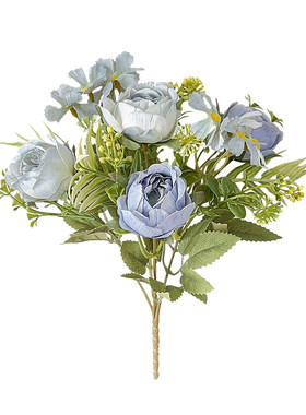 单枝牡丹花仿真花花束