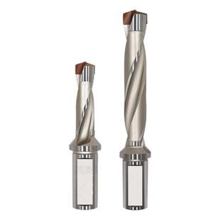 台湾进口品质肯纳通装皇冠钻1.5倍-12倍径加长可换钻尖式钻头深孔