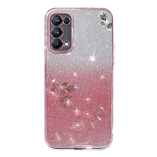 适用于oppoReno5手机壳女reno5pro十的新款手机套5K网红潮0pp0全包防摔reno5pro+硅胶软外壳高级档曲面屏薄钻