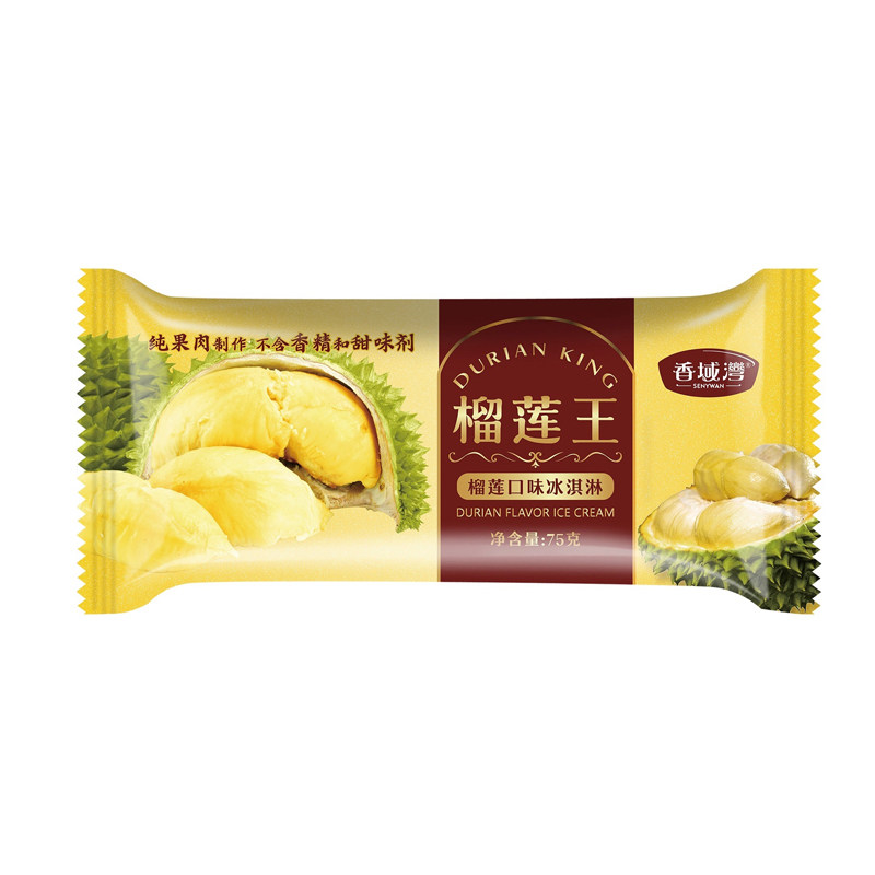 香域榴莲冰淇淋雪糕冰棍支装