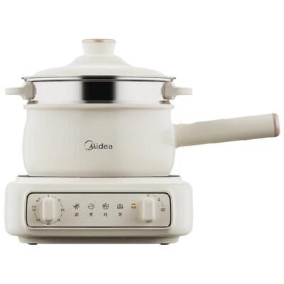 美的分体式定时电煮锅宿舍多功能