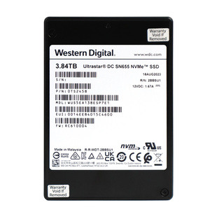 WD/西部数据 SN655 SN650 3.84T/7.68T/15.36T U.3 2.5寸硬盘NVMe
