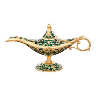 复古东南亚创意客玄关厅书房家居祈福许愿灯俄罗斯阿拉丁神灯摆件