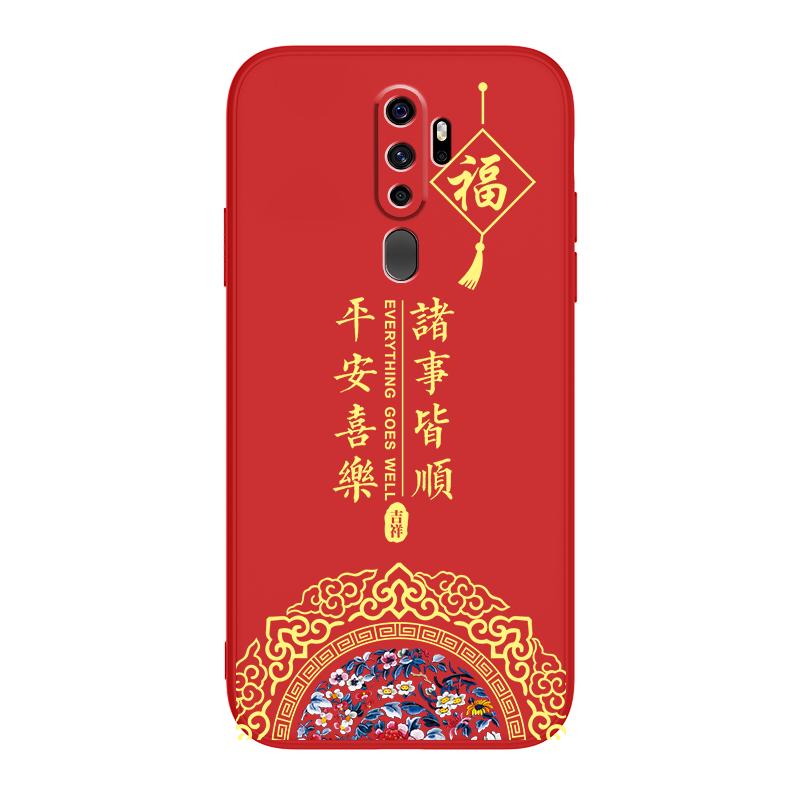 适用OPPOA11X手机壳oppa11新年款opa9中国风opopa9x男女poopa8保护套opooa7x全包0ppoa5防摔a3硅胶oppoa58软