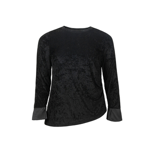 美丽客栈高端大码女装醋酸打底衫2026新款胖mm200斤修身显瘦上衣