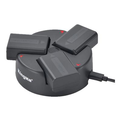 3C认证 劲码NP-FW50电池适用索尼ZVE10 a6000 a6400 a7m2 a7r2 a7s2 a6300 a6100 QC3.0充电器nex7 5t相机