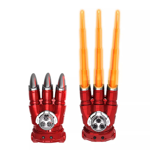 火光狼爪可伸缩发光玩具激光剑儿童户外刀火石金刚火狼爪男孩礼物